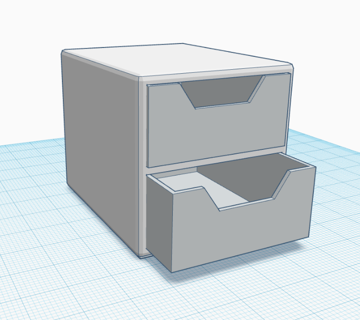 Drawers for the A1 mini (Inbetween the screen and the Y axis)