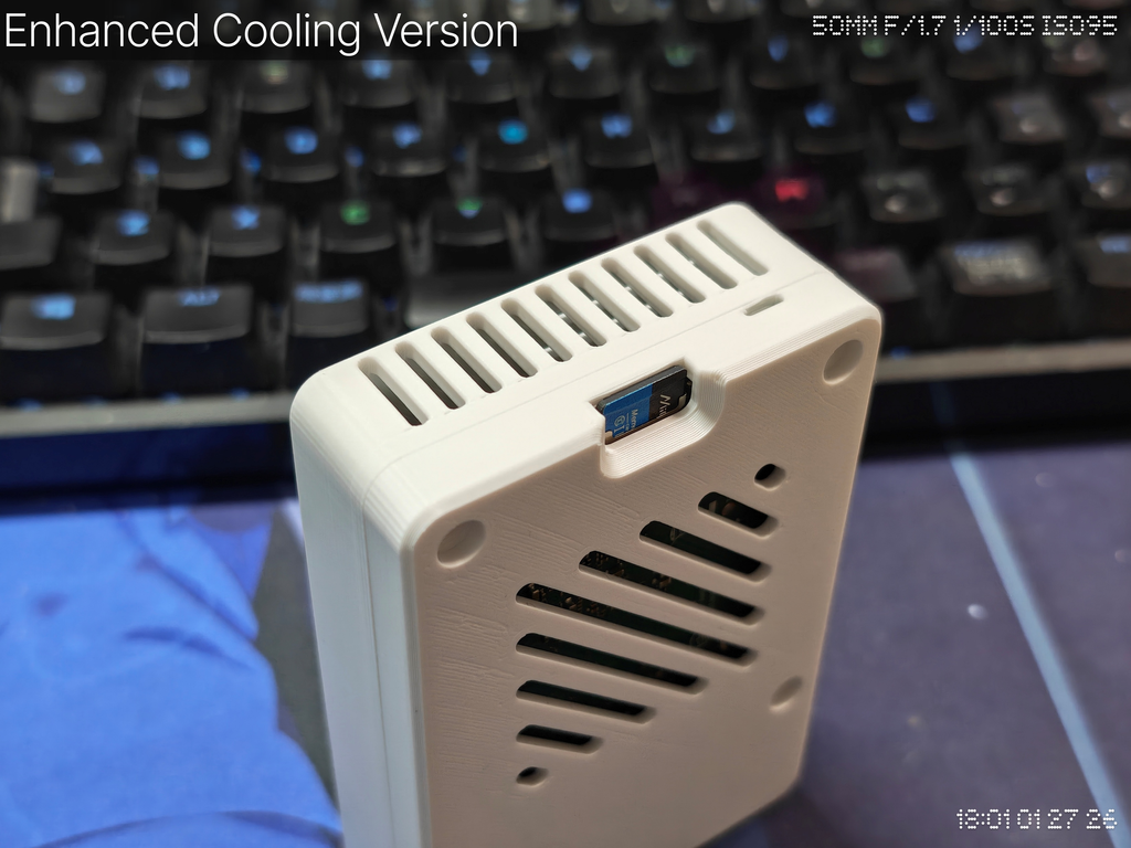Simplest Raspberry Pi 4B Case
