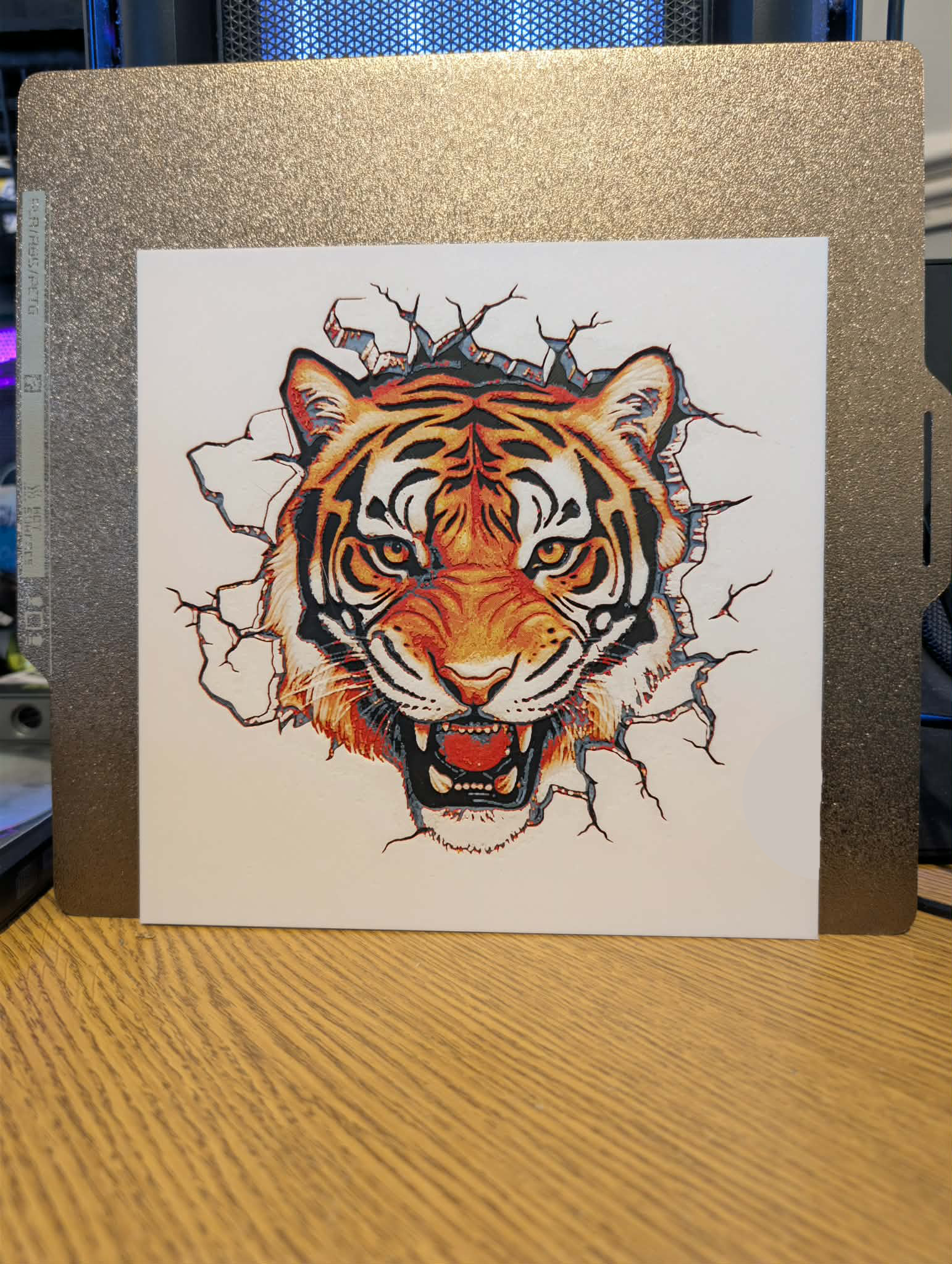 Tiger Breakout - hueforge
