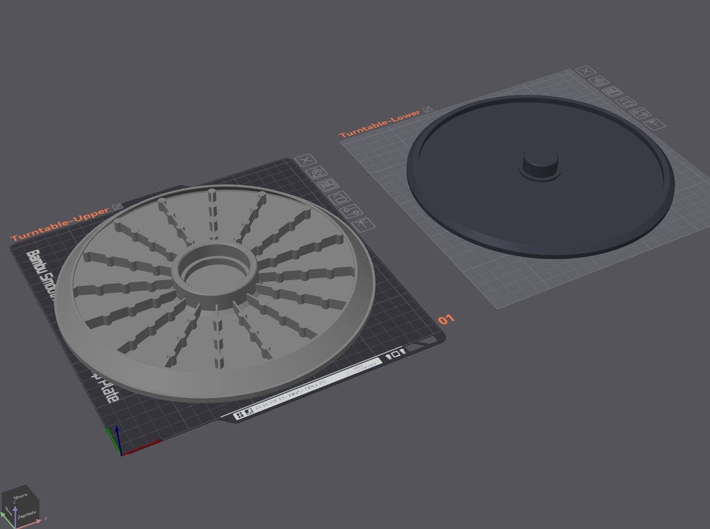 Air Brush Turntable