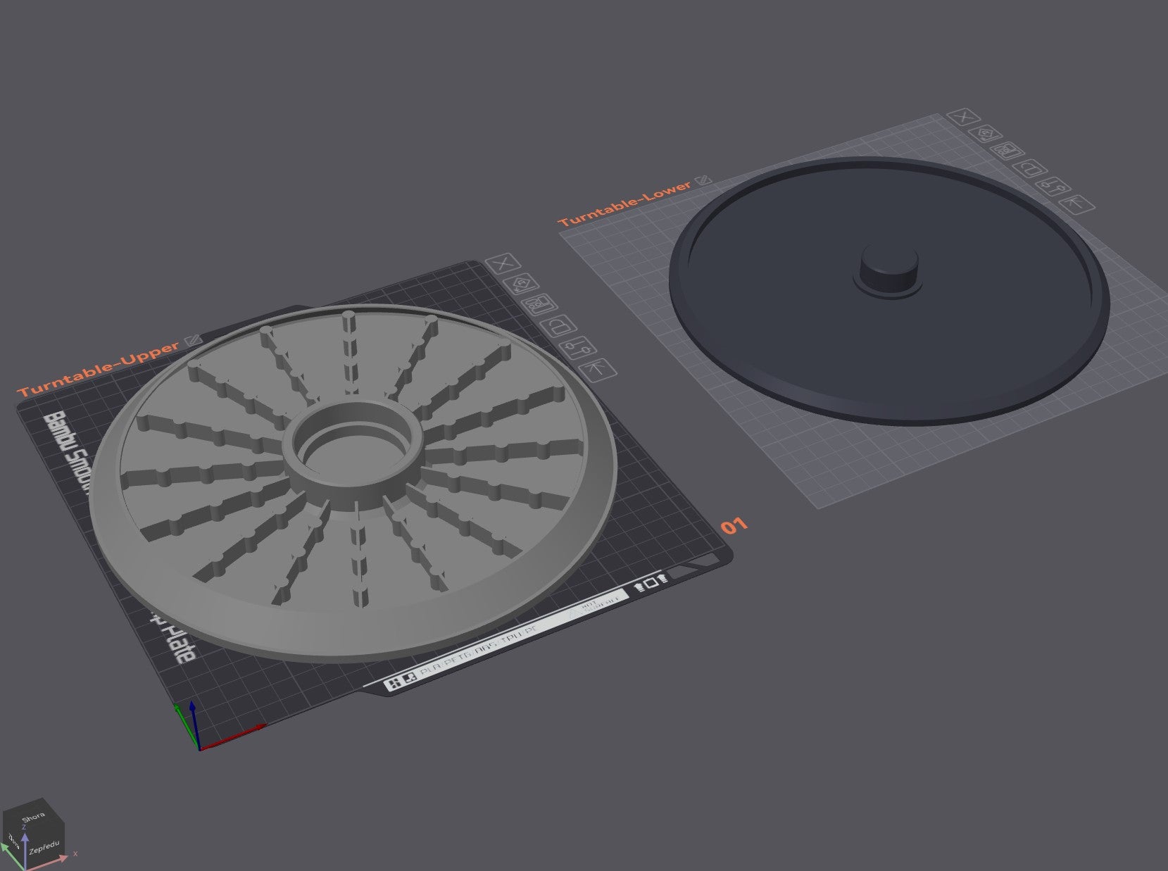 Air Brush Turntable