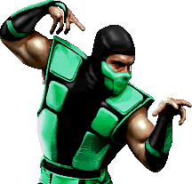Mortal Kombat - Reptile (All Ninjas) Shadow Box
