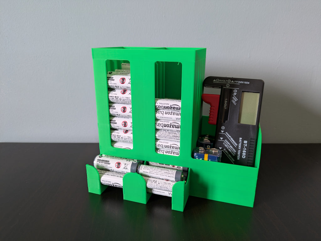 Improved AA and AAA Battery Storage