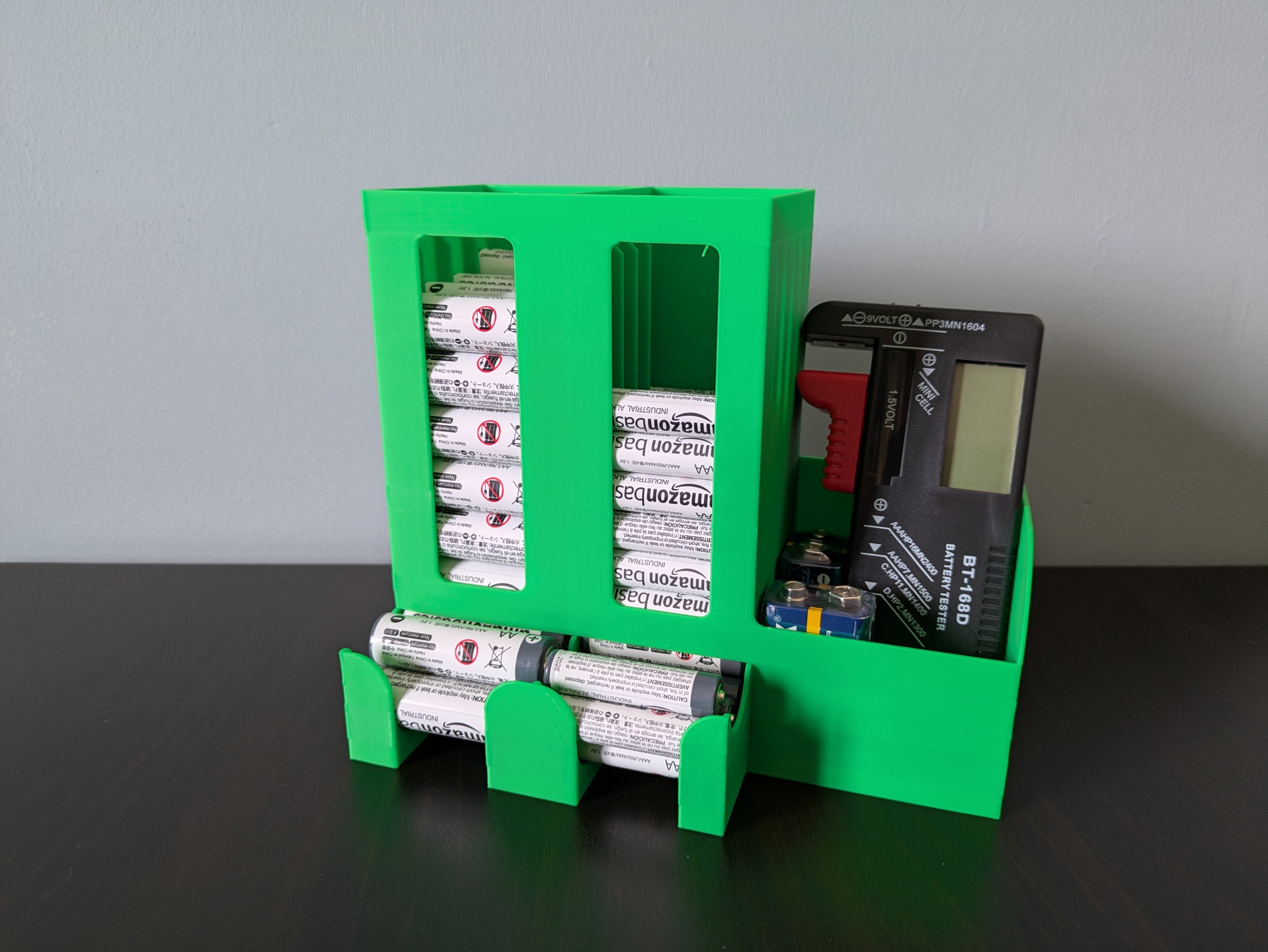 Improved AA and AAA Battery Storage