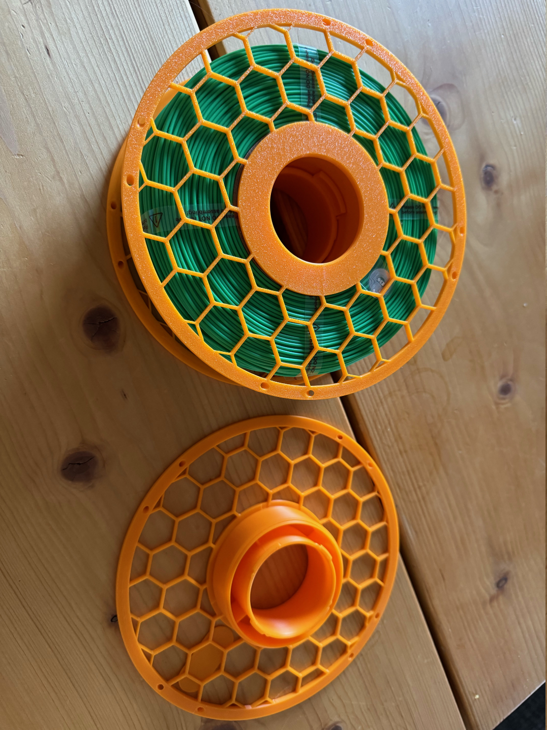 Bambu reusable Hex Spool by Brandido02 print file