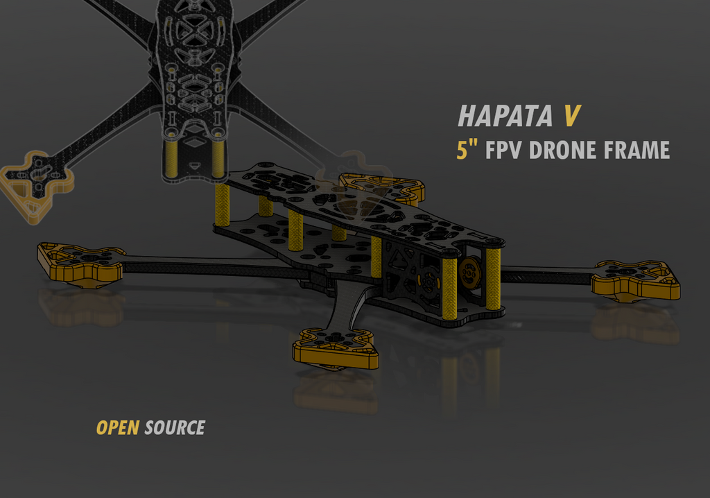 HAPATA 5 FPV Drone Frame