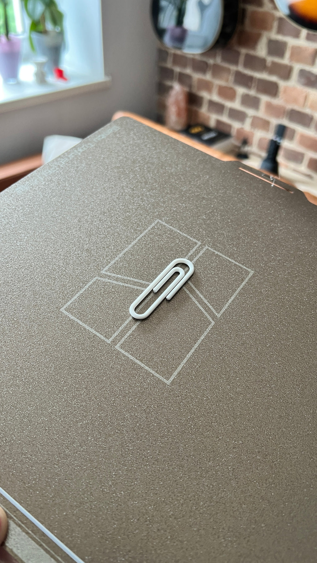 Minimalist Paper Clip - Fast Print