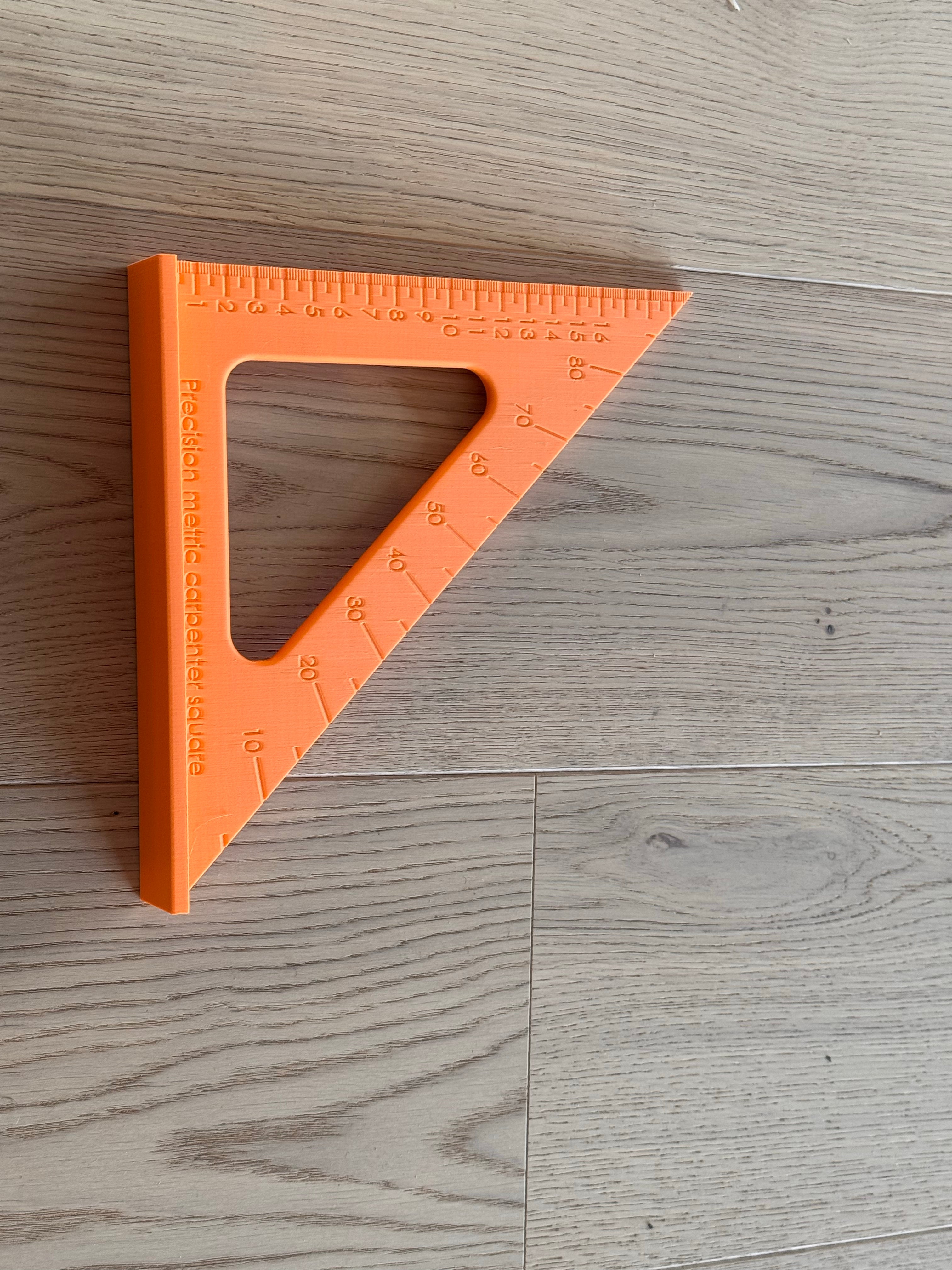 Precision Metric Carpenter Square