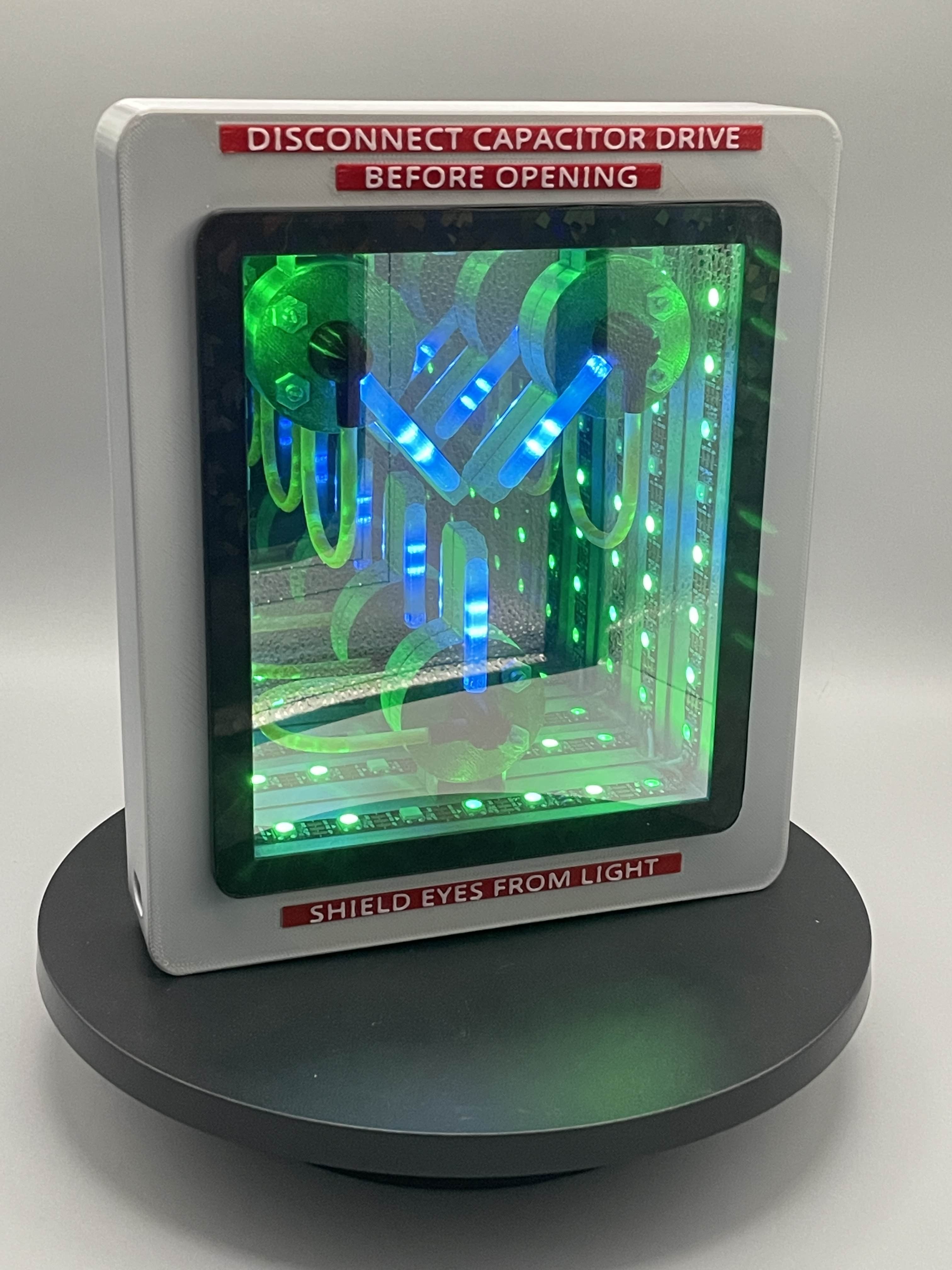 Flux Cap Infinity Mirror