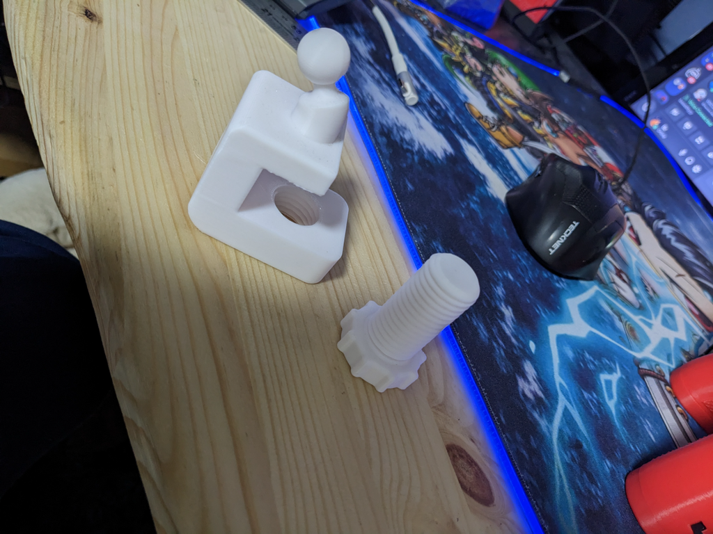 16mm Ball Joint Magsafe Desk Bracket
