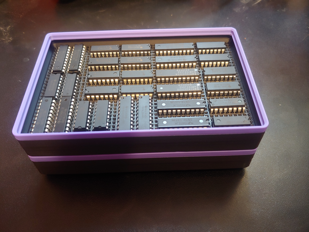 Gridfinity DIP Chip Bin