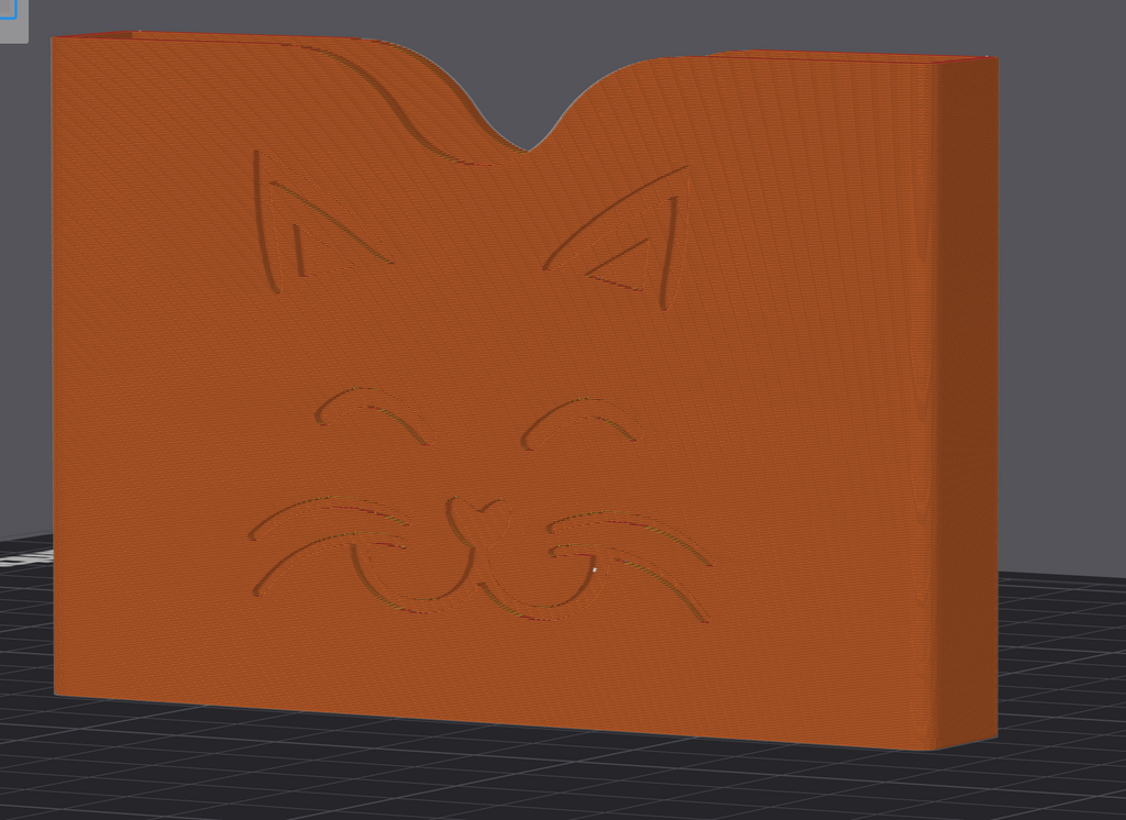 credit card holder with cat face
