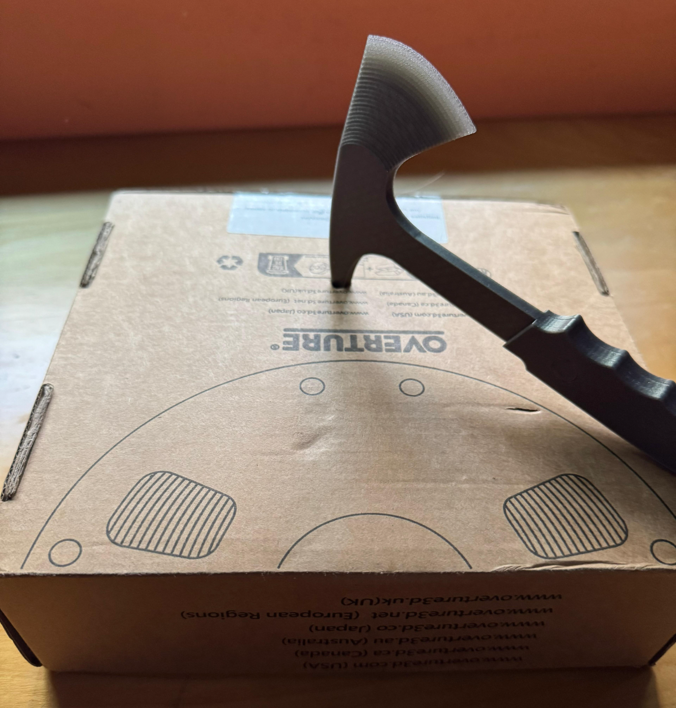 Tomahawk box opener (scalable)