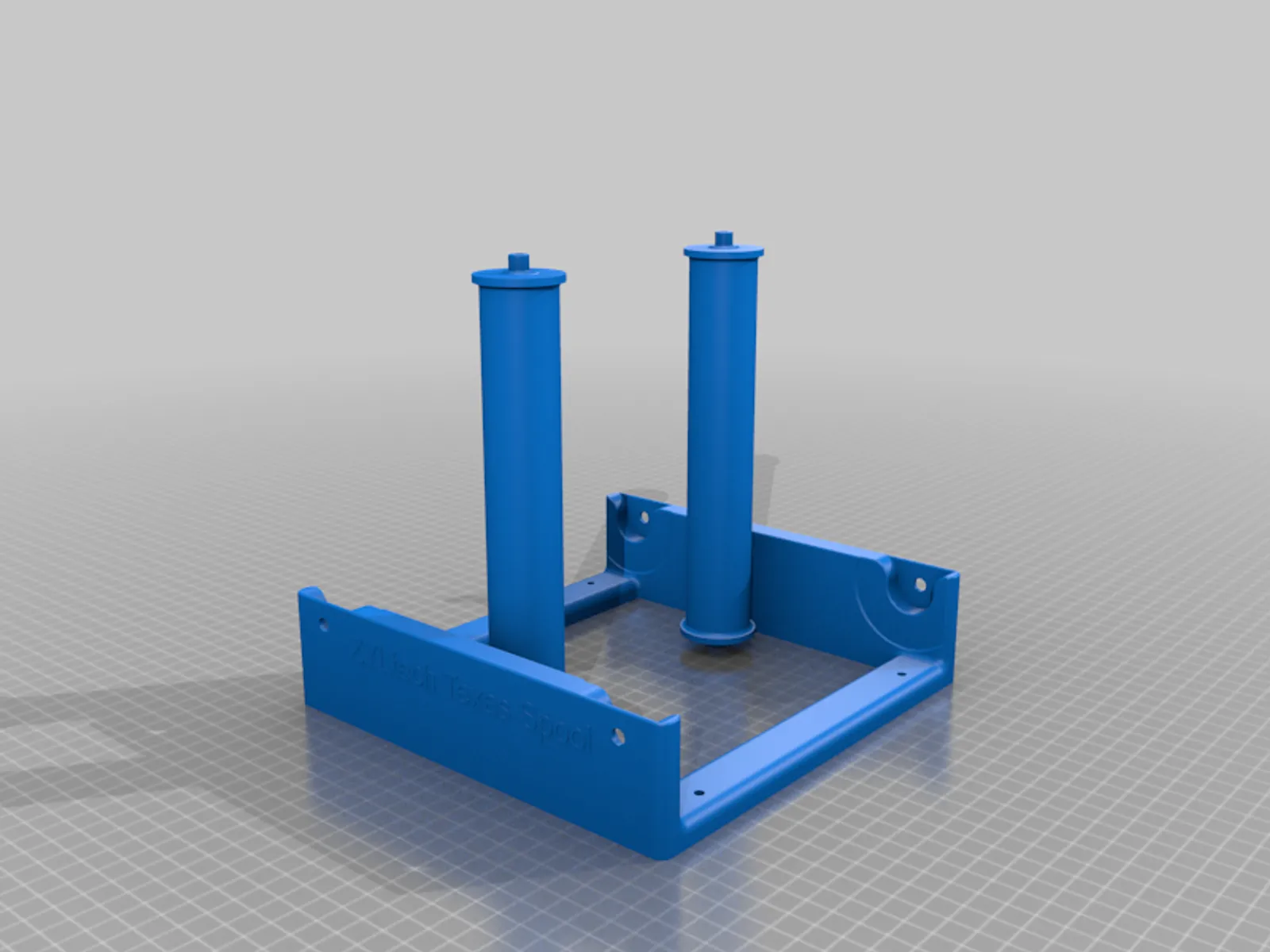 ZYLtech Texas/Huge spool holder. 5KG Spool! (4x 608 bearings)
