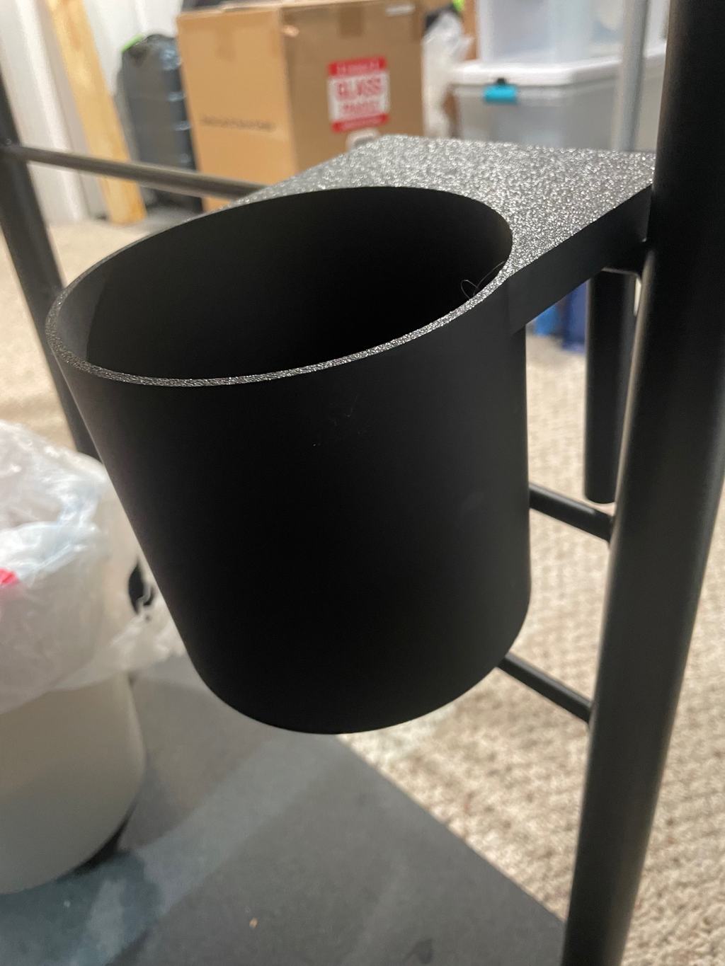 Crude Hanging Desk Basket
