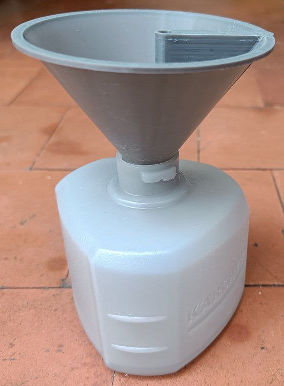 Funnel with Vent Tube for Detergent Tank