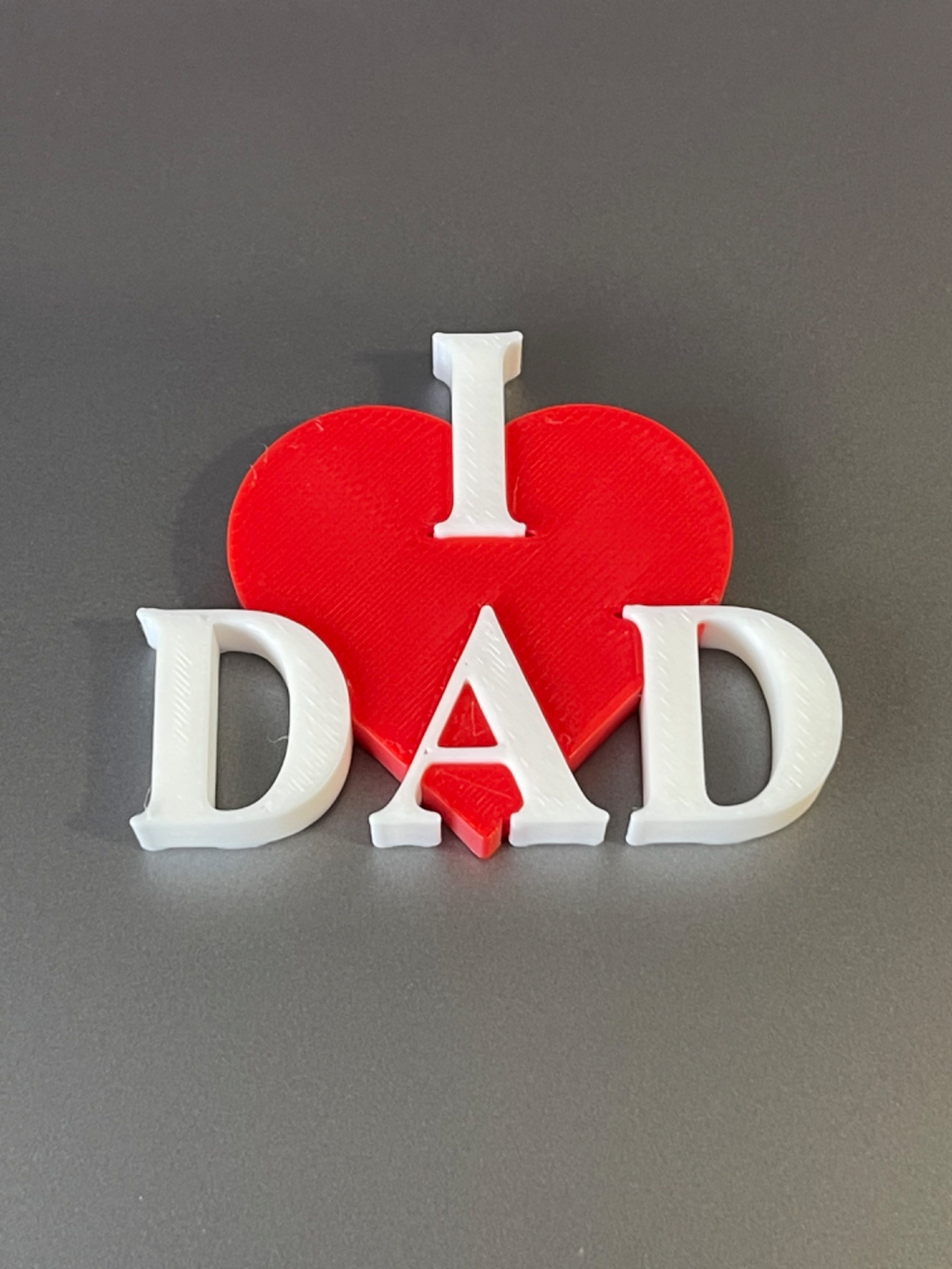 I Love Dad Magnet