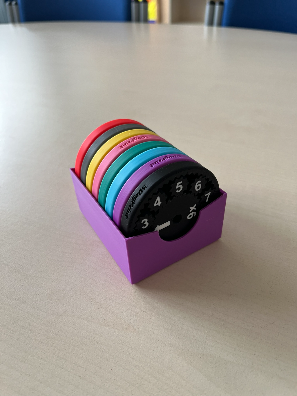 Box for Math Spinners