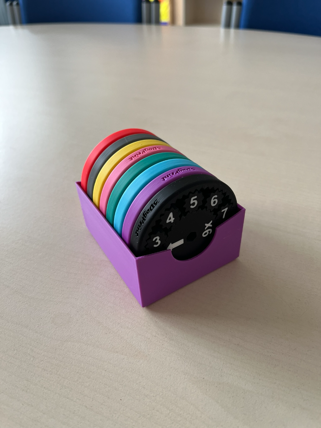 Box for Math Spinners