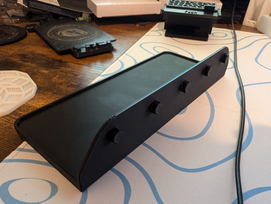 Keyhole Pegboard shelf