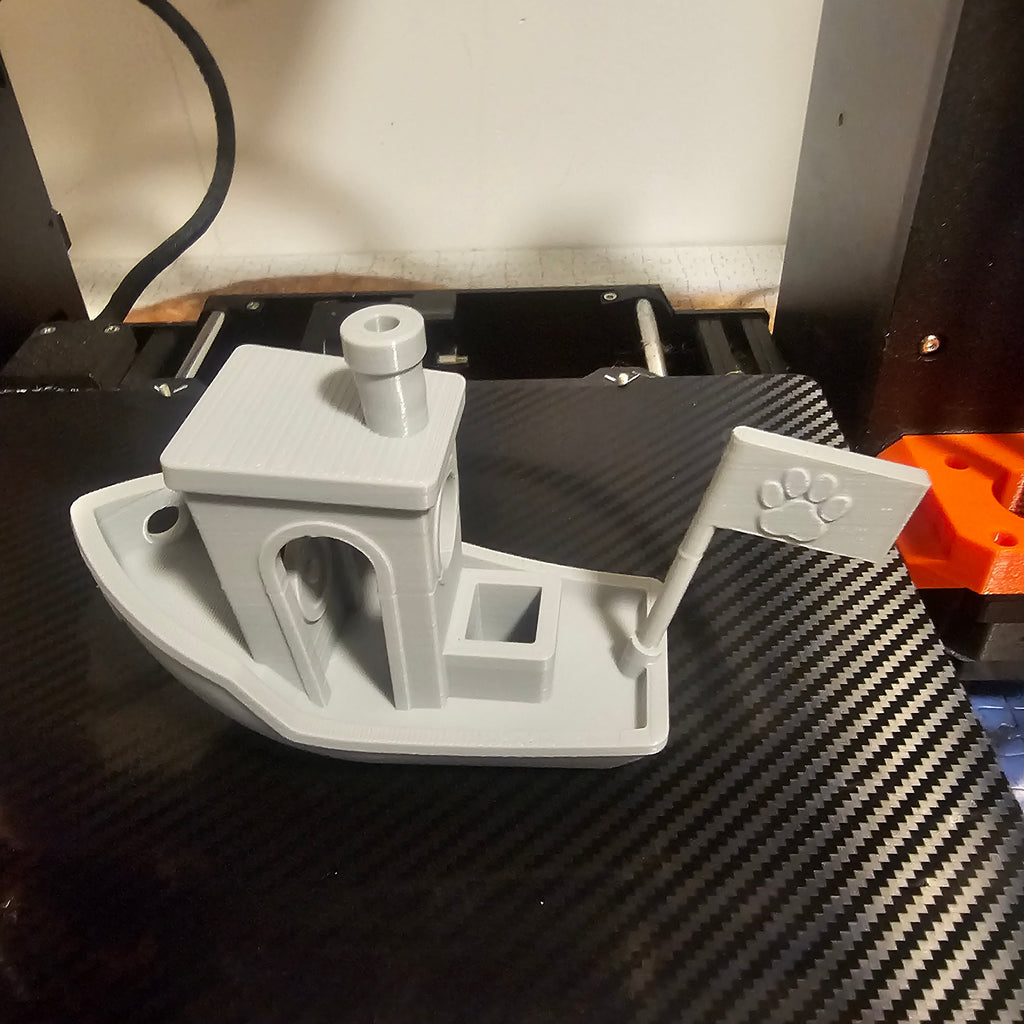 big Benchy with Paw Flag