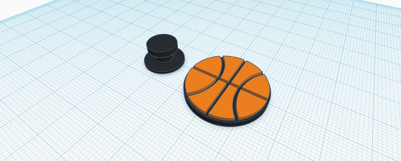 Basketball Croc Charm