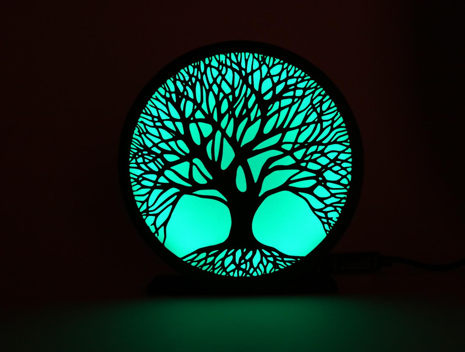 lampada led albero della vita