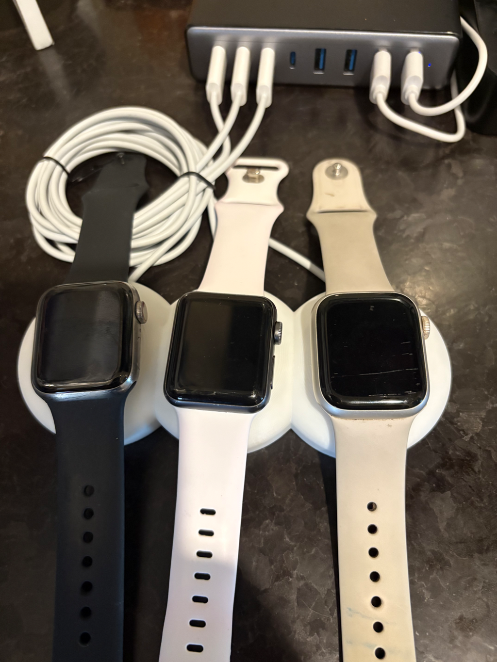 Triple Apple Watch Charger