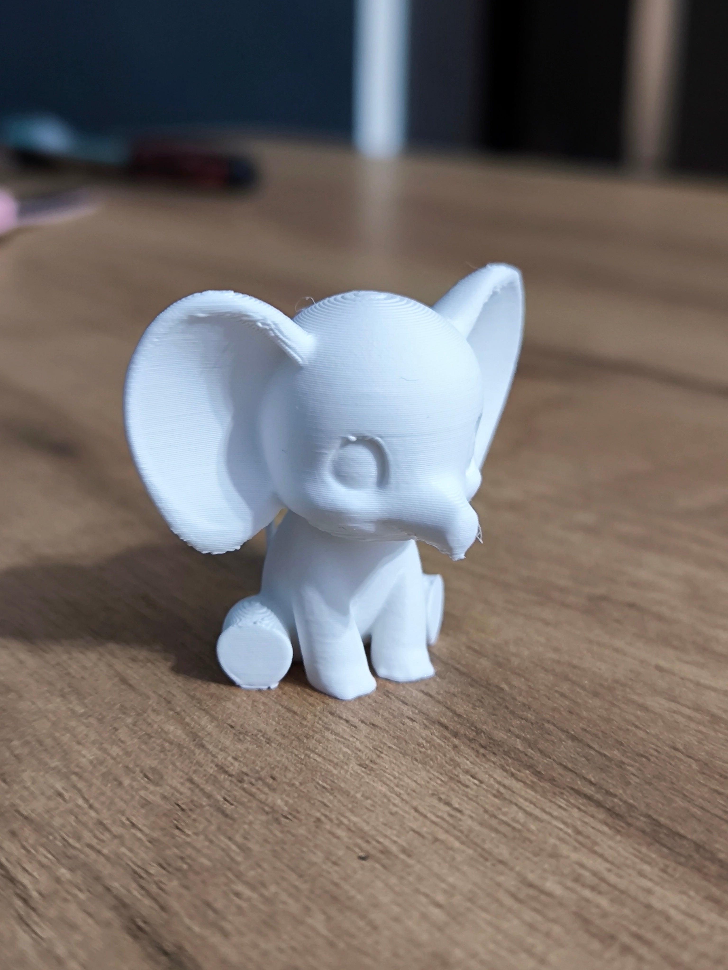 Tinymals - Elfie, cute tiny elephant figure