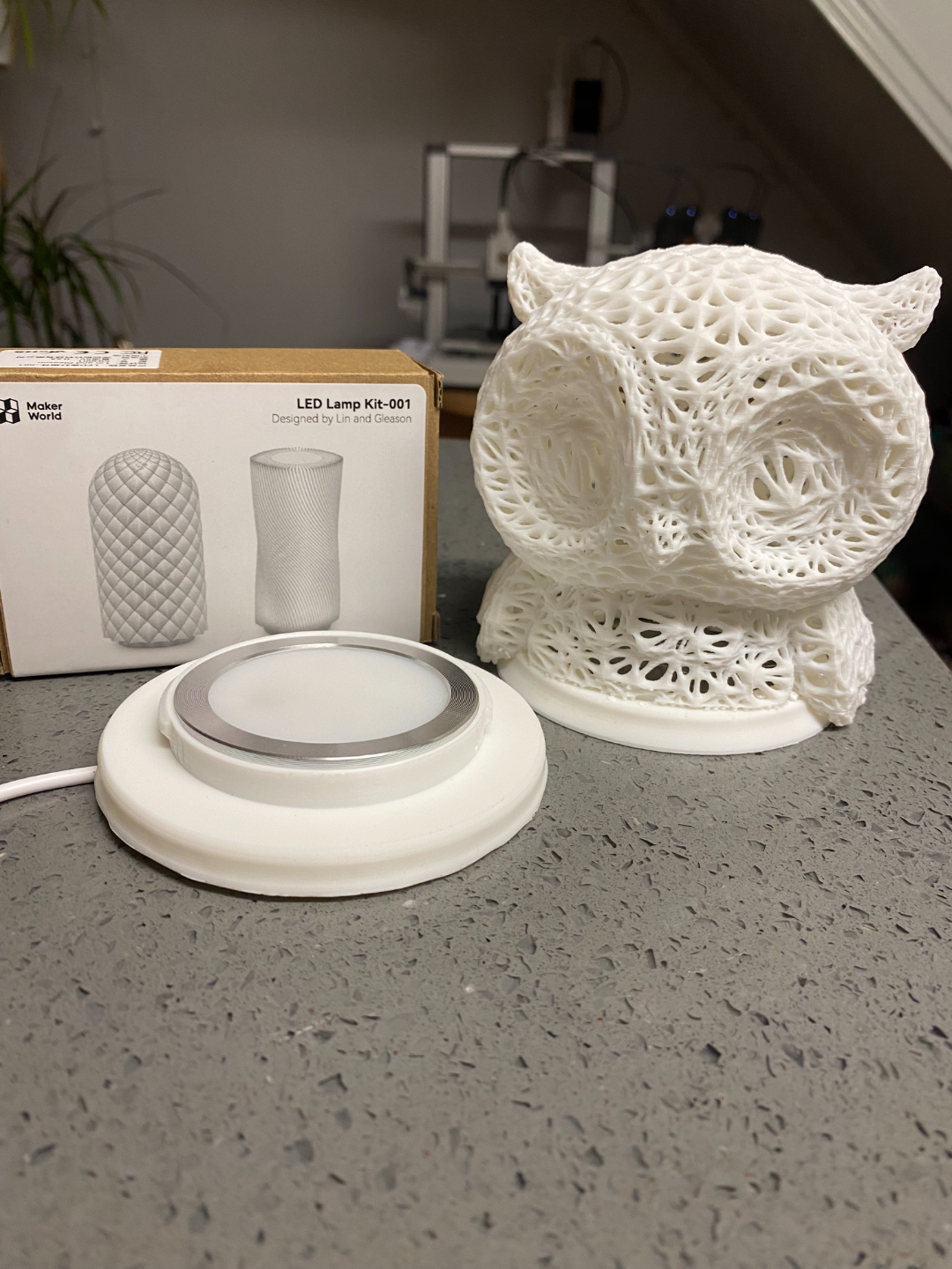 owl LED lamp kit-001