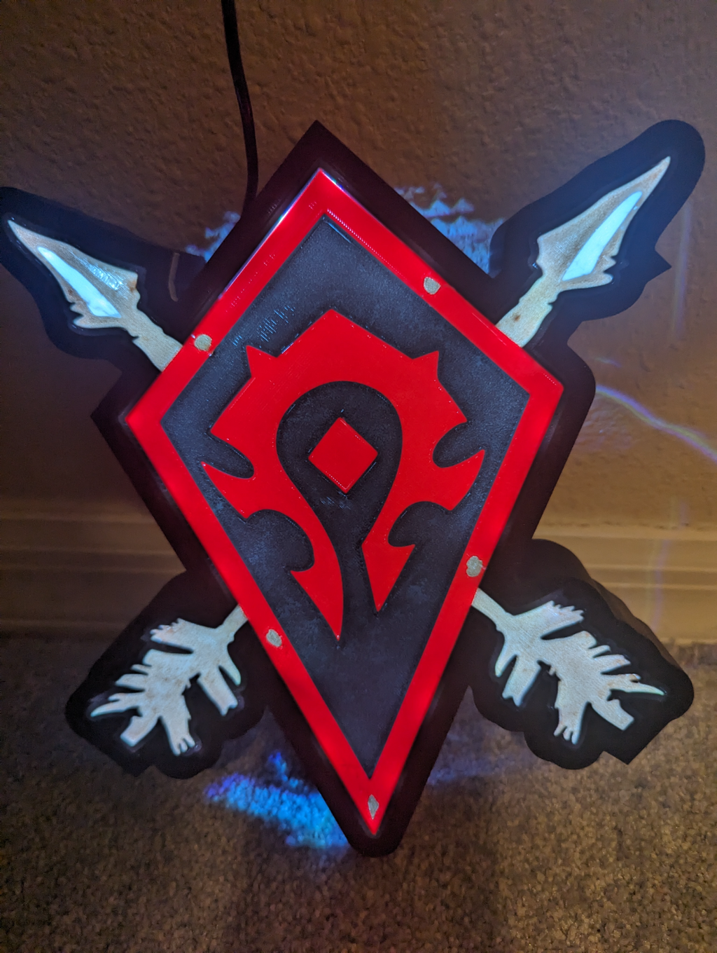 WoW Horde coat of arms light - World of Warcraft