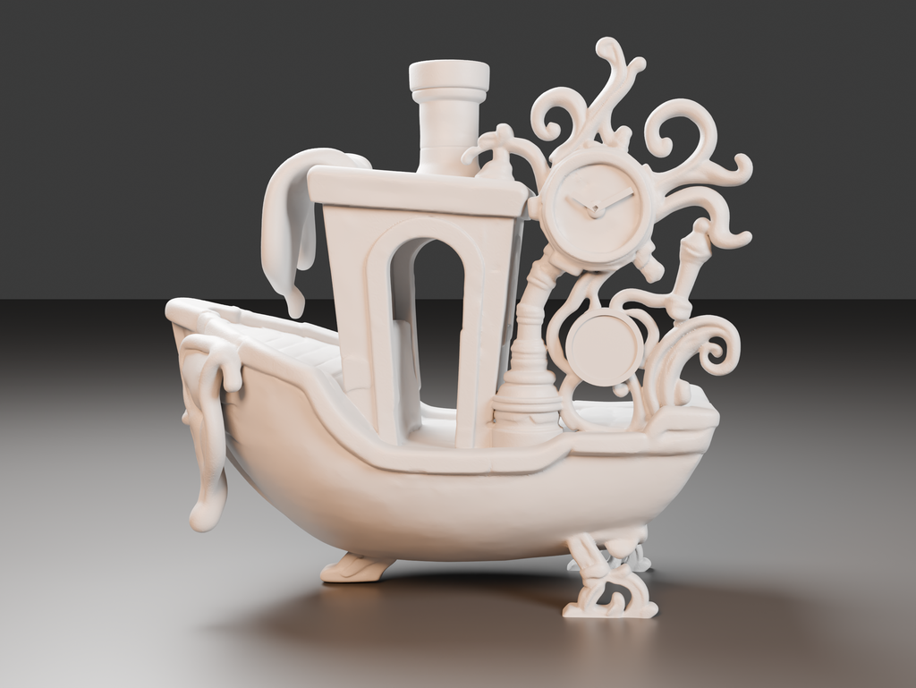 Time Travel Benchy