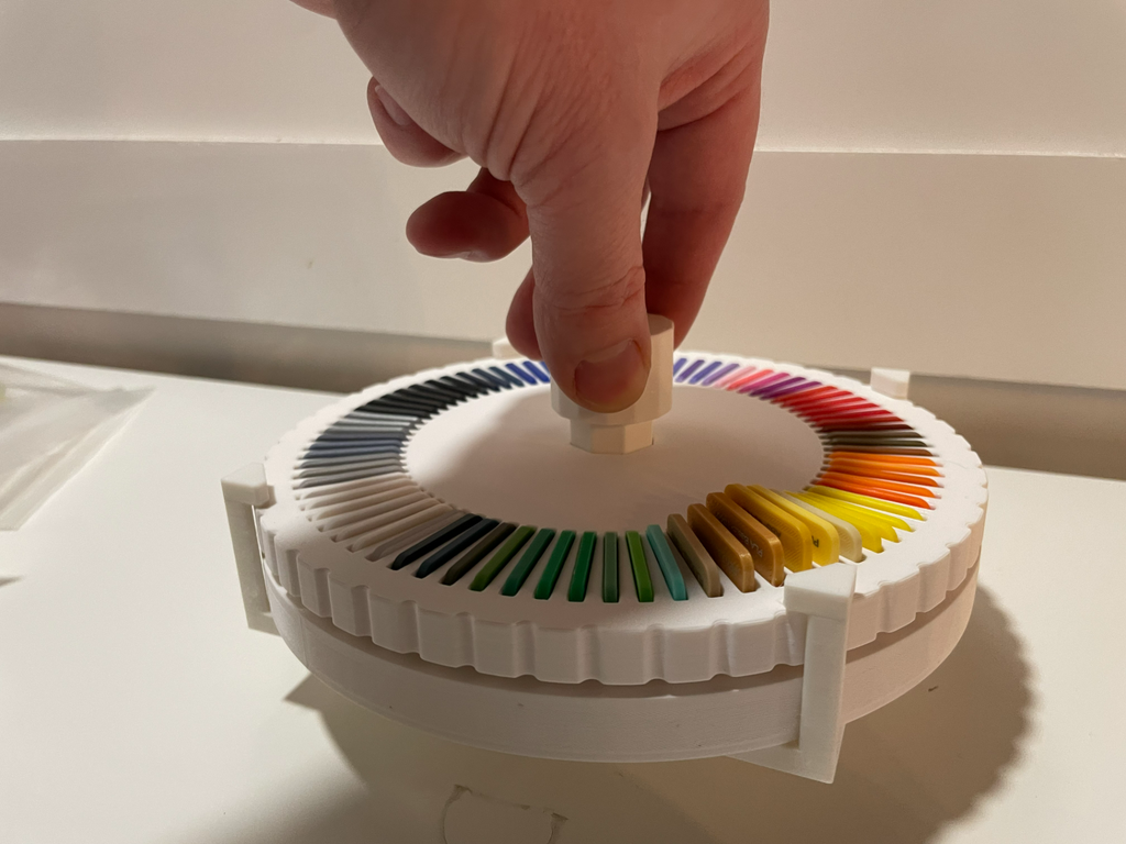 Swatch Display Carousel Bracket
