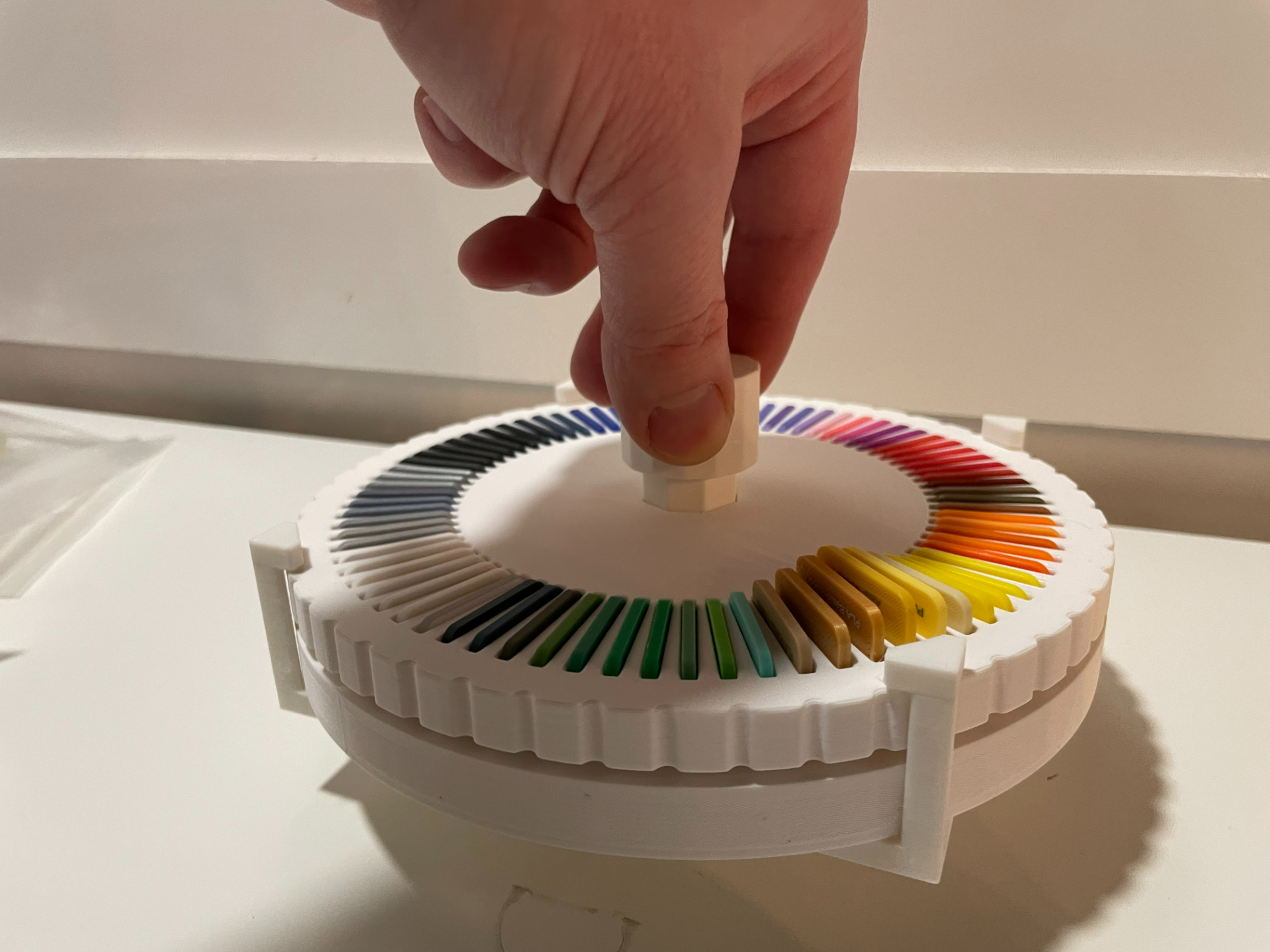 Swatch Display Carousel Bracket