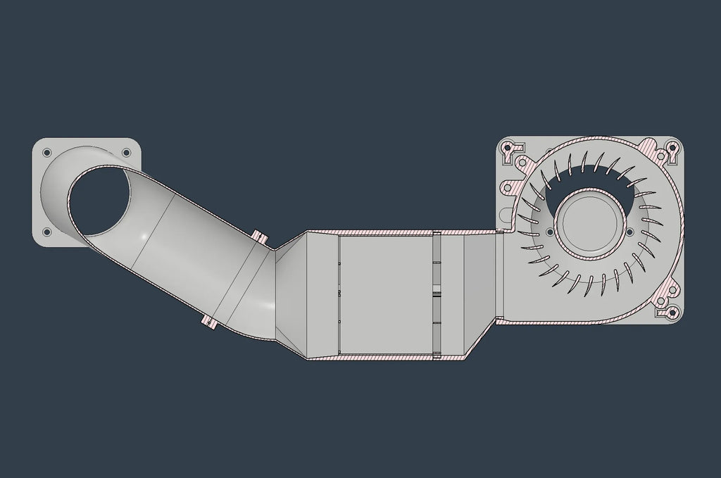 Recirculating air filtration system V3.0