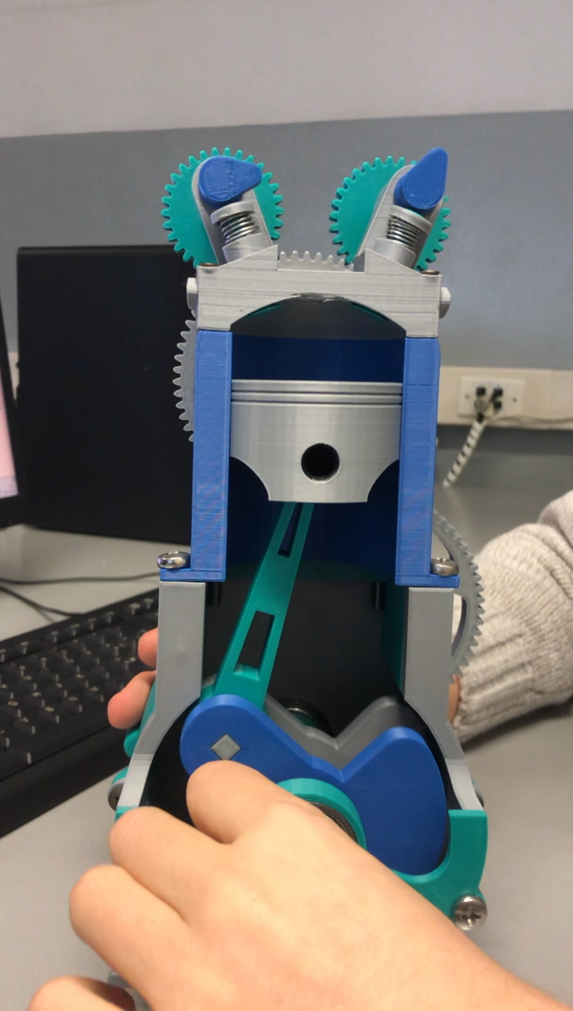 4-stroke engine model