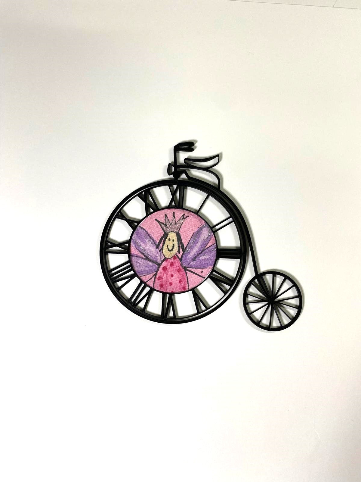 Vintage Bicycle with Roman Numerals