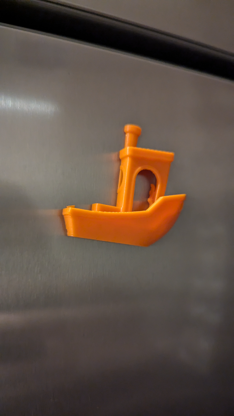 Benchy Fridge Magnet