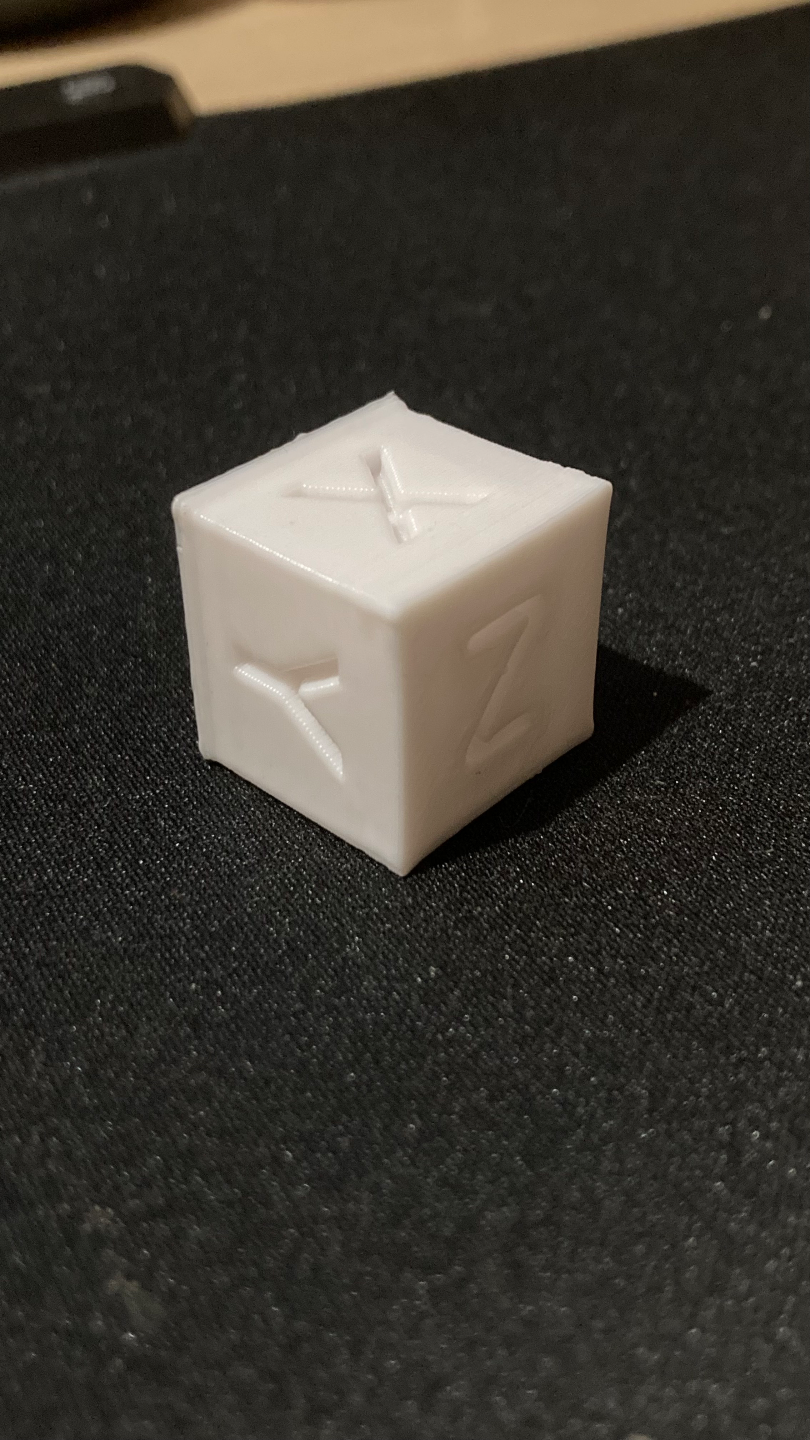 Calibration Cube XYZ 20mm