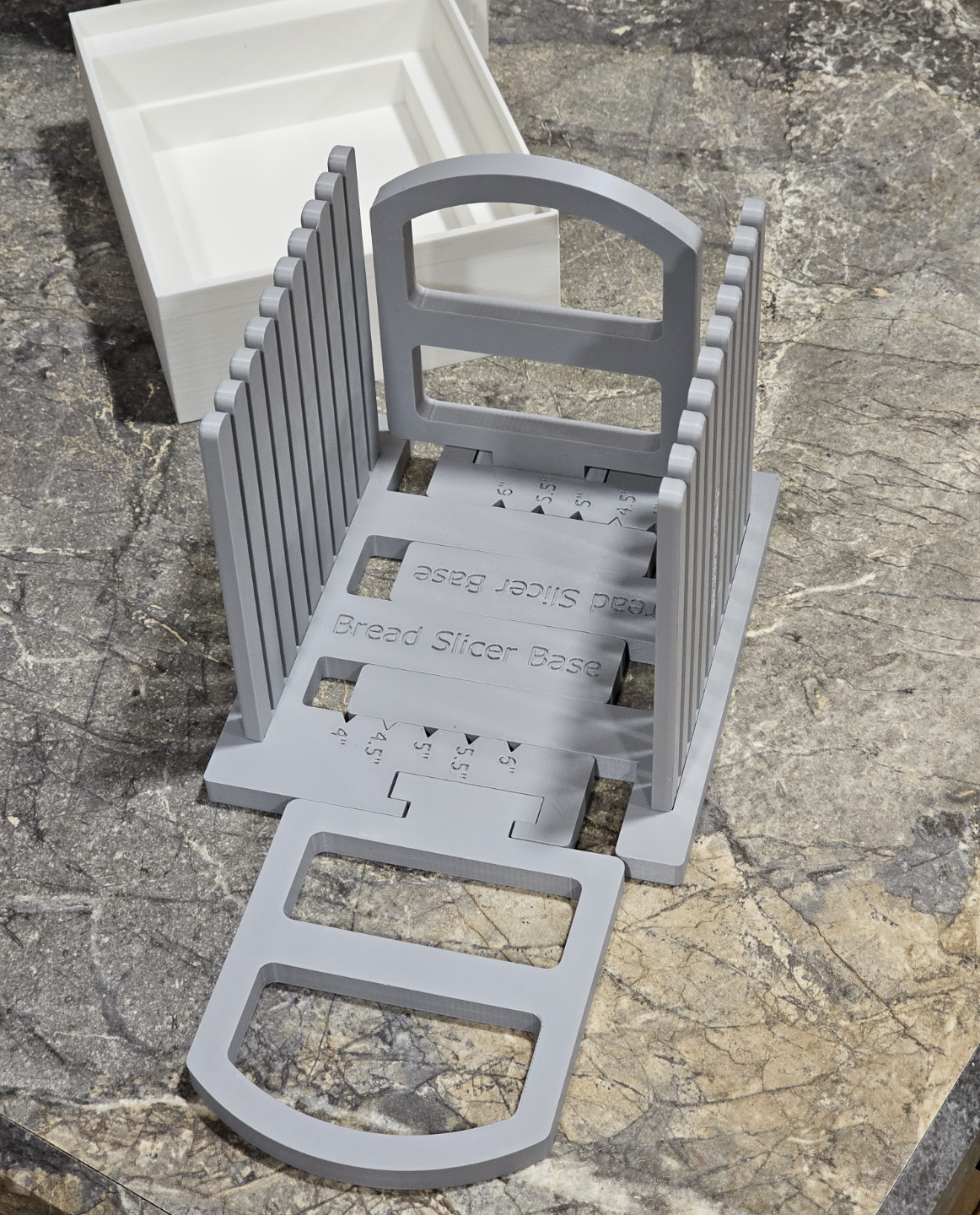 Bread Slicer, Two Sizes, Adjustable w/ Storage Box