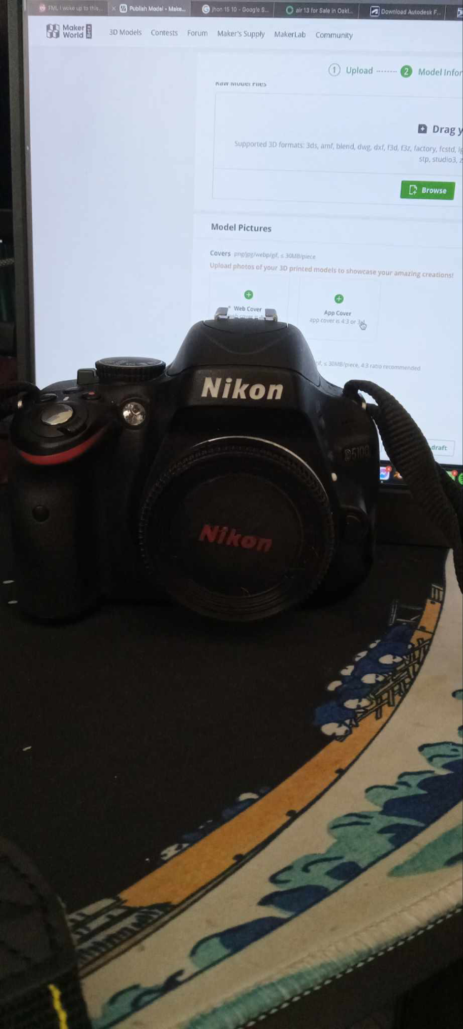 Nikon DSLR body cap