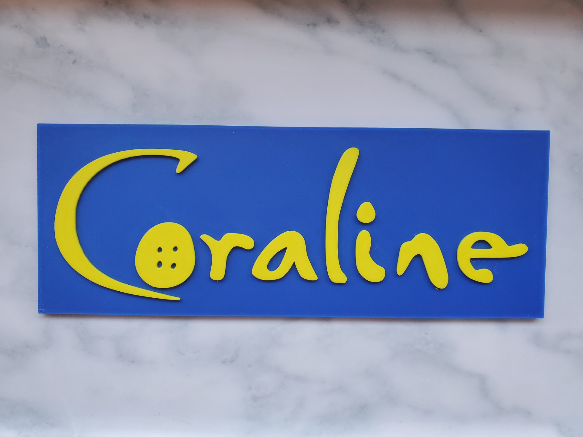Coraline Logo Display