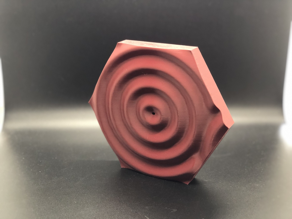 Hexagon Wave Incense Holder