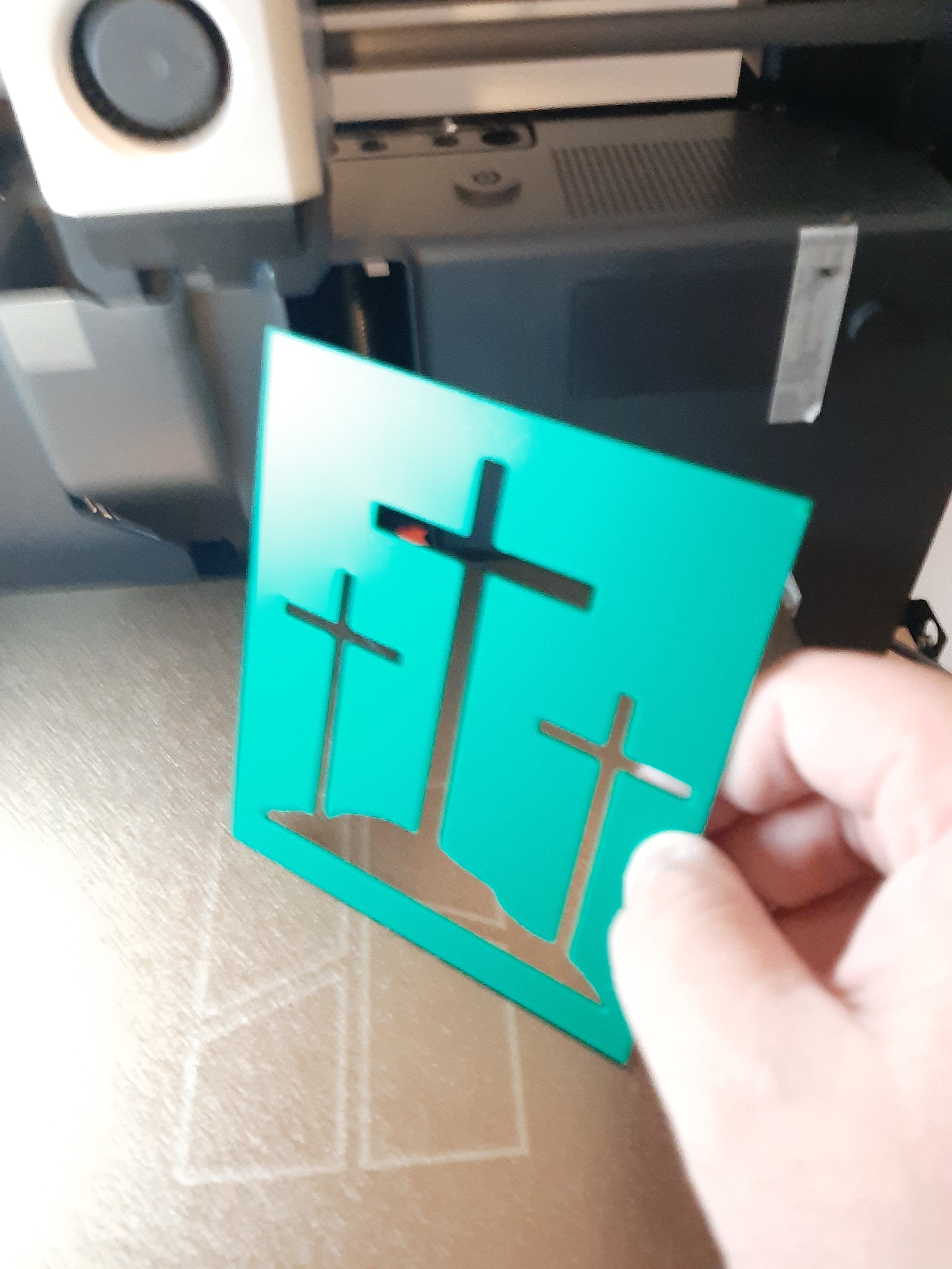 3 Crosses Stencil