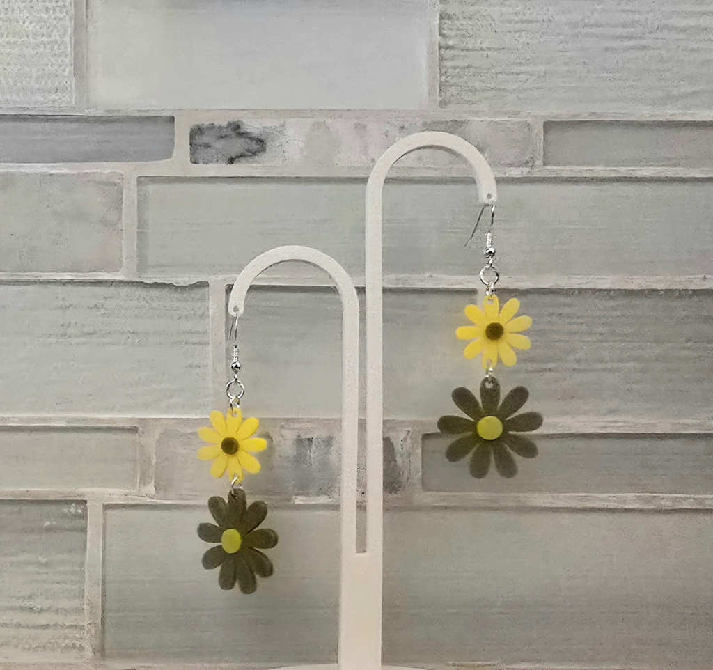 Retro Flower Earrings