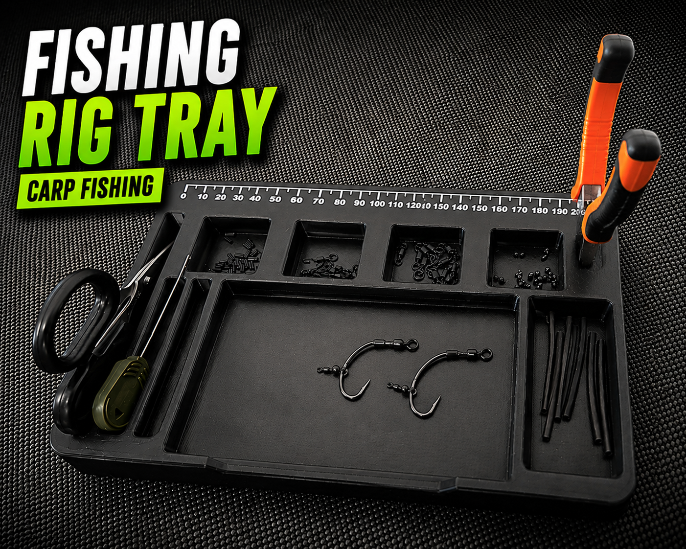 Fishing Rig Tray – Carp Fishing Organizer
