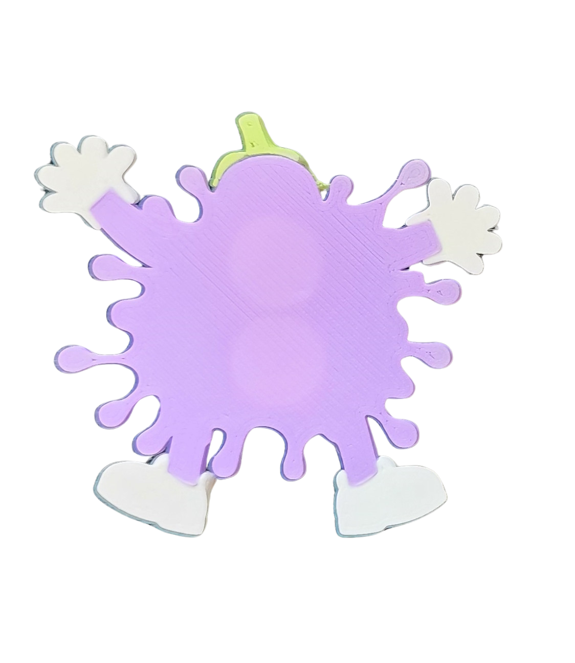 Eggplant Splat Magnet Adult Humor