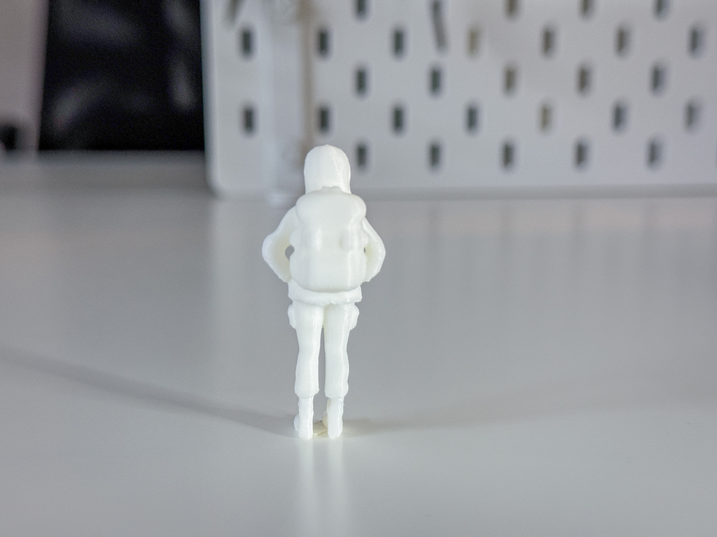 Miniature Girl/Student/Tourist for your Diorama