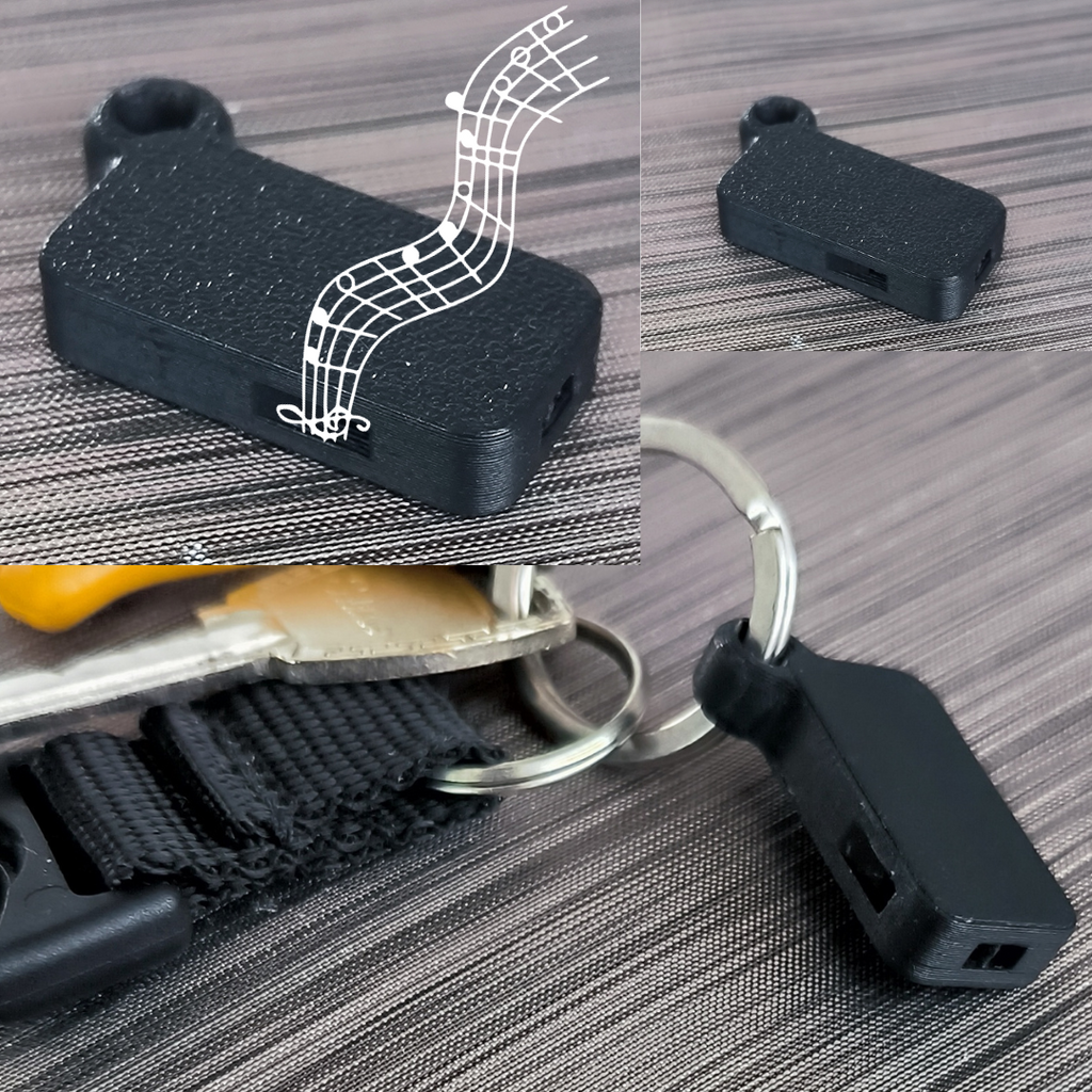 whistle keychain