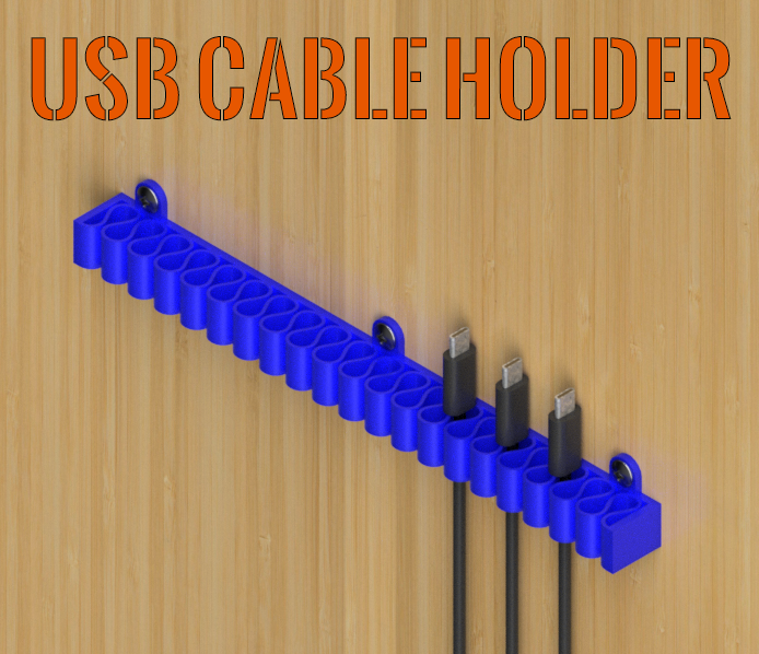 USB cable organizer